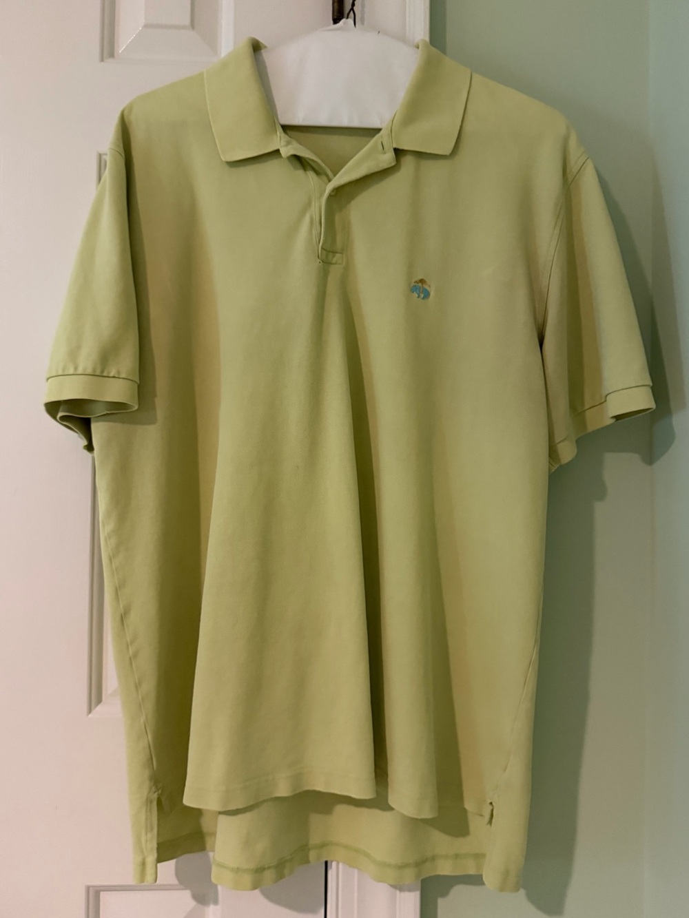 Brooks Brothers Men’s Performance Series Polo Shirt - XXL light green
